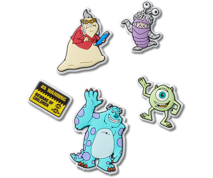  Monsters, Inc. 5 Pack - charm view - Jibbitz
