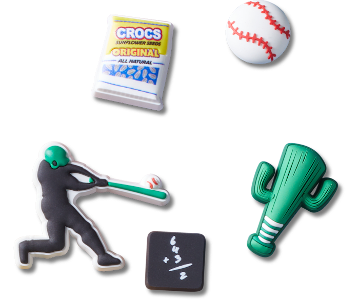  Baseball Team 5 Pack - charm view - Jibbitz