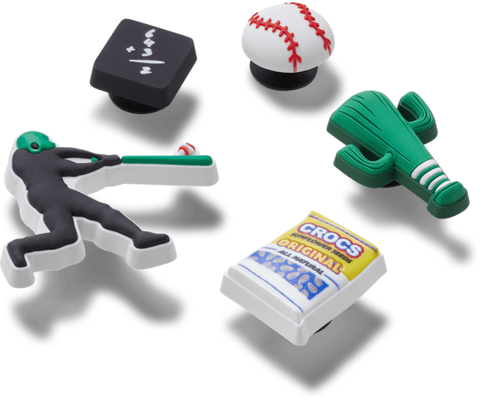  Baseball Team 5 Pack - charms on shoes - Jibbitz
