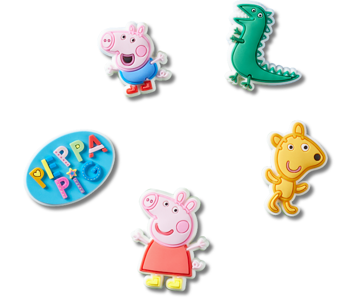 Jibbitz Peppa Pig Character 5 Pack