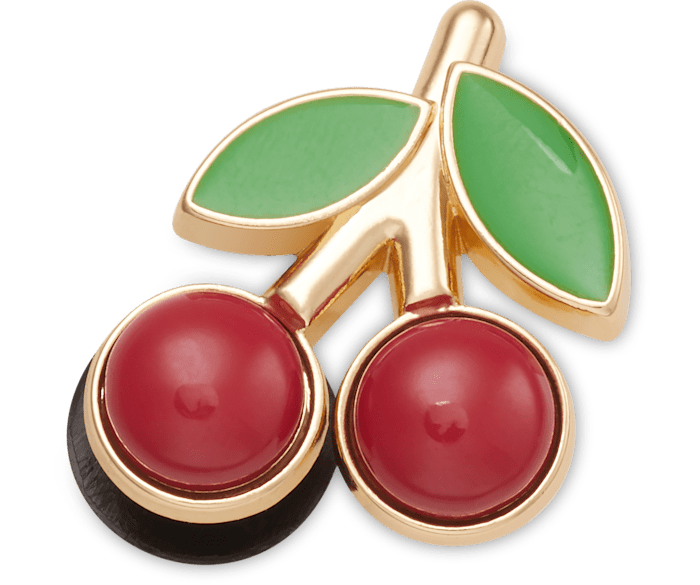  Tiny Cherries - charm view - Jibbitz