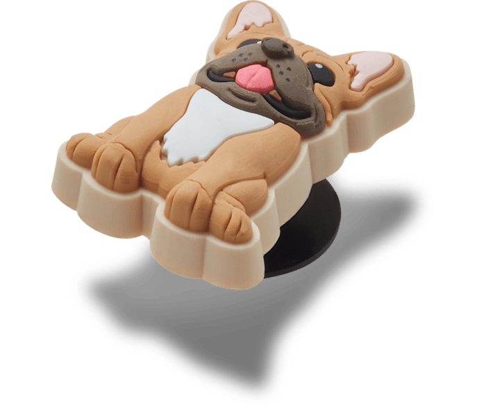  French Bull Dog Puppy - charms on shoes - Jibbitz