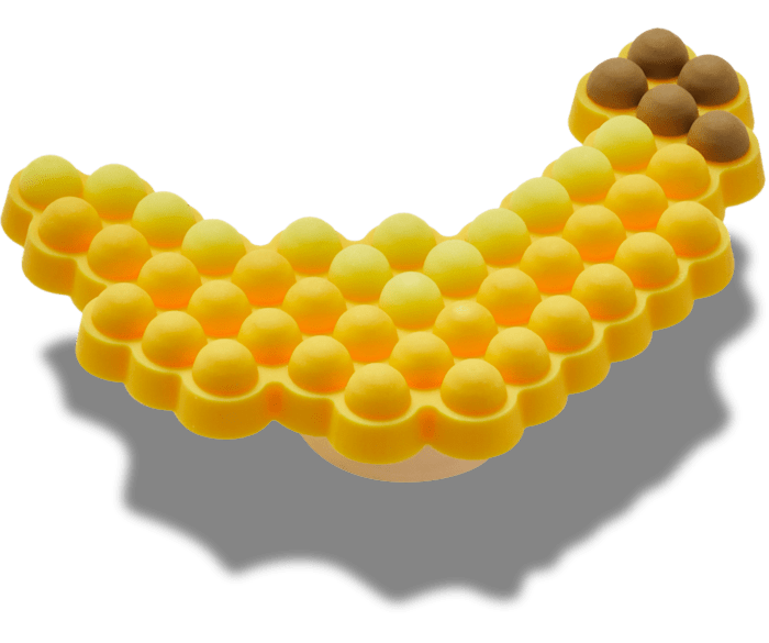  Beaded Banana - charms on shoes - Jibbitz