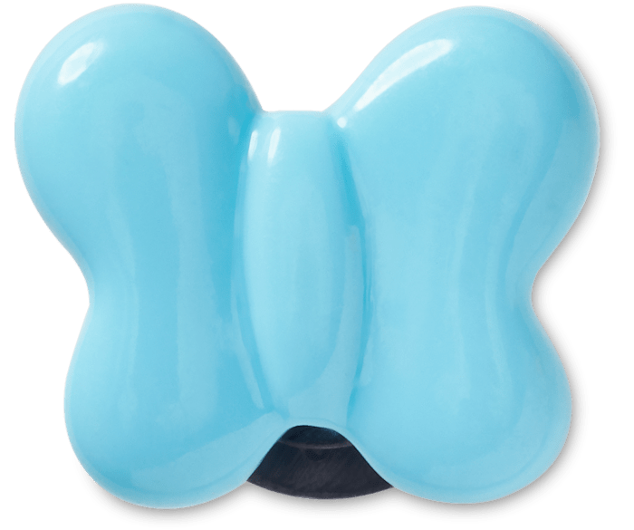  Tiny Blue Butterfly - charm view - Jibbitz