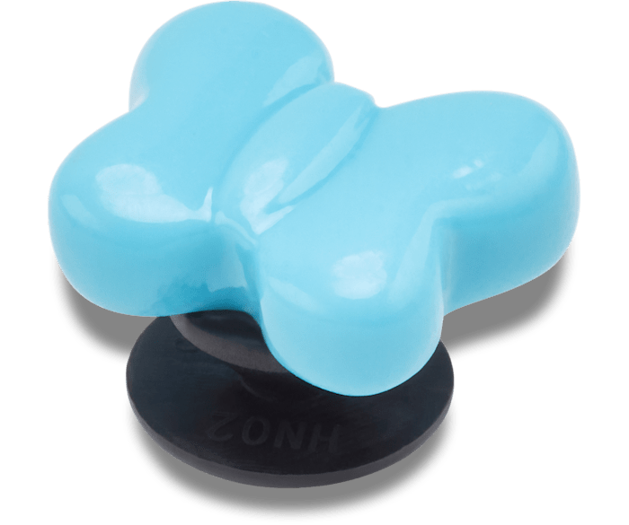 Tiny Blue Butterfly - charms on shoes - Jibbitz