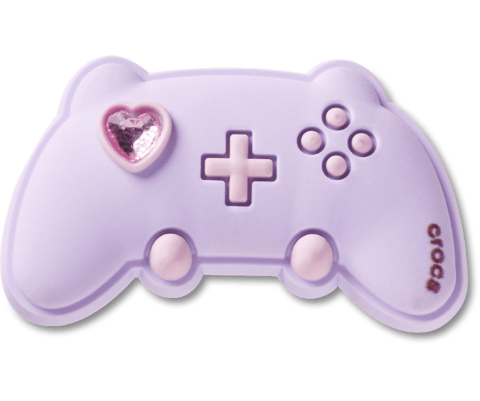  Purple Game Controller - charm view - Jibbitz