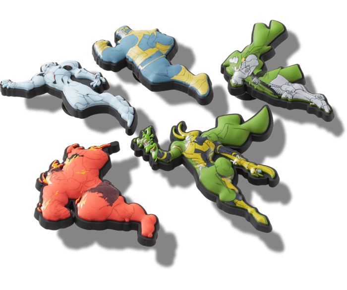  Avengers Villains 5 Pack - charms on shoes - Jibbitz
