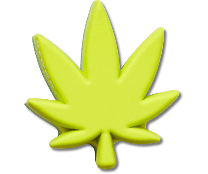  Stacked Hemp Leaf - charms on shoes - Jibbitz