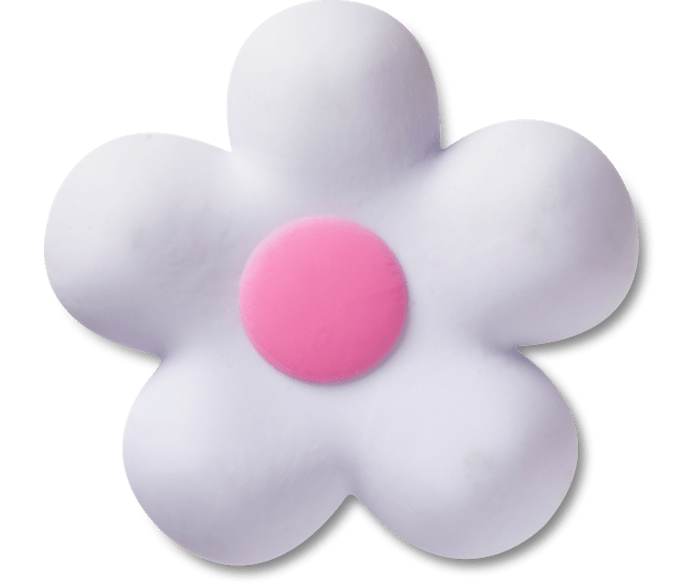  Retro Purple Flower - charm view - Jibbitz