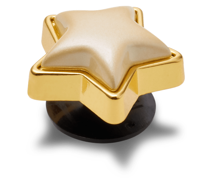  Pretty Gold Star - charms on shoes - Jibbitz