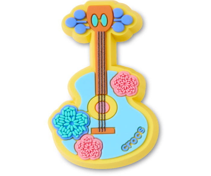Jibbitz Dia De Los Muertos Guitar In Multi