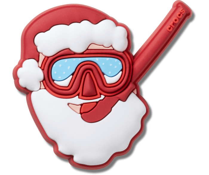 Jibbitz Snorkeling Santa In Red
