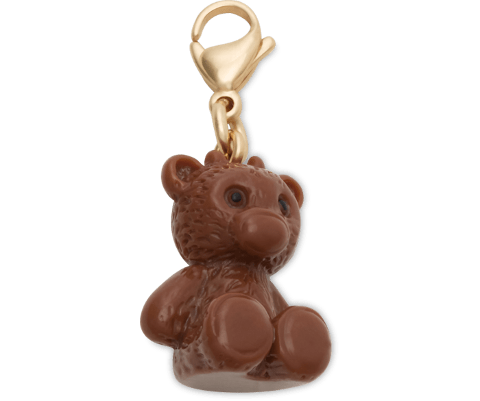 Jibbitz Brown Bear Charm In Brown