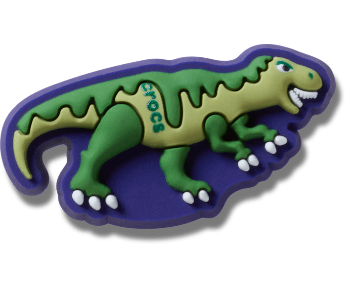  Tiny Green Dinosaur - charm view - Jibbitz
