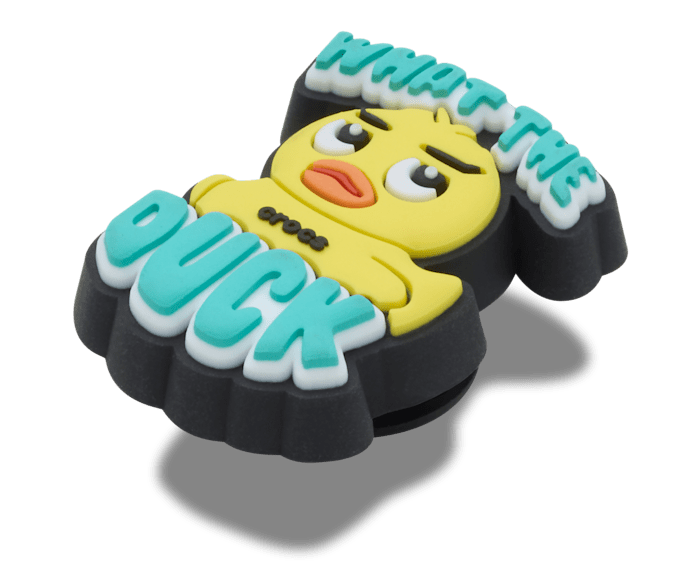  What The Duck - charms on shoes - Jibbitz