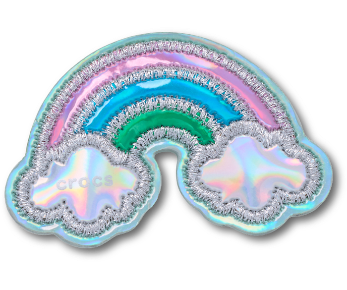 Jibbitz Marbled Rainbow In Multi