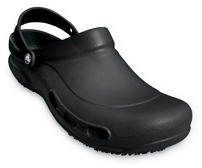 Crocs Bistro Unisex Clogs Work Shoes Mens Womens slip resistance Black White... 