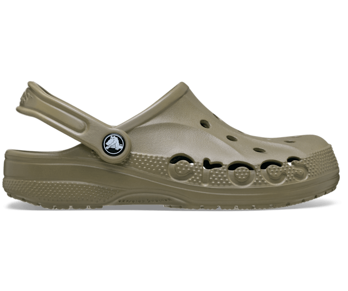 Khaki Baya Clog - Side - Crocs