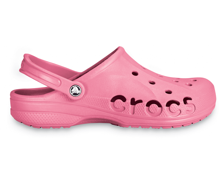 Hot Pink Baya Clog - Side - Crocs