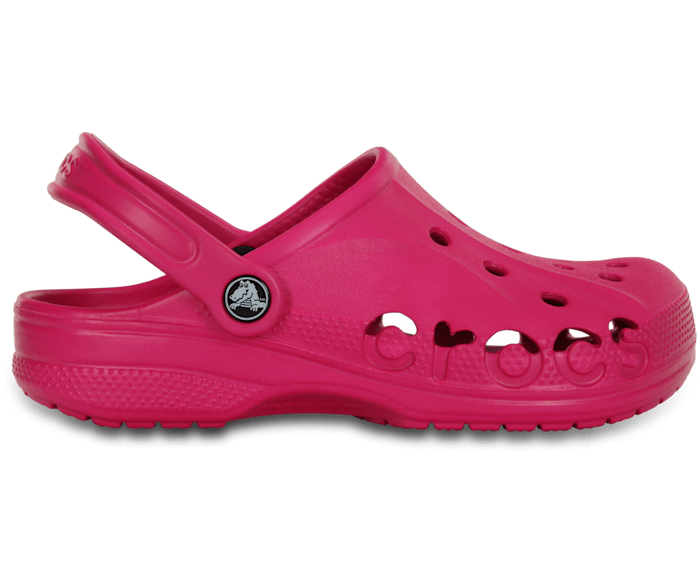 Candy Pink Baya Clog - Side - Crocs