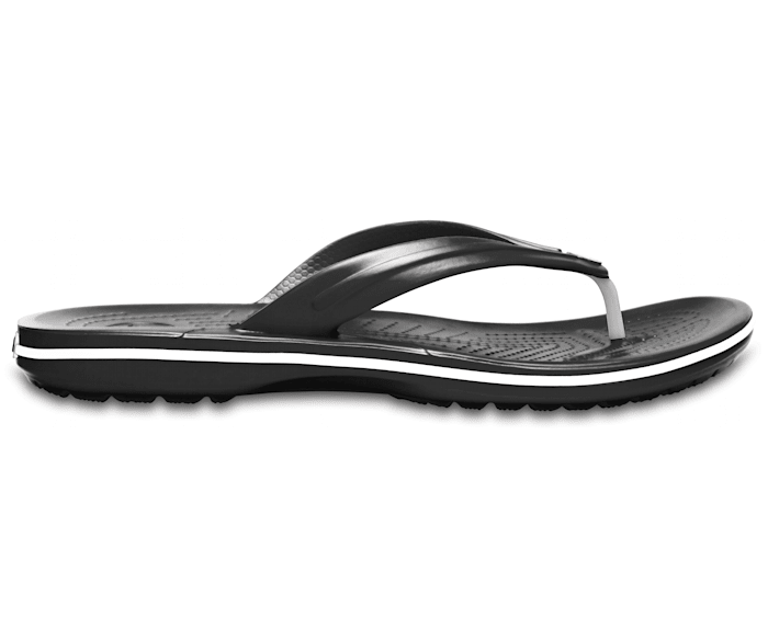 Gray Flat Flip Flops - Five Link Circle