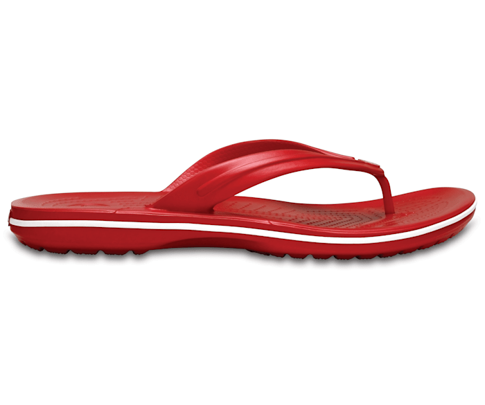 Pepper / White Crocband™ Flip - Side - Crocs