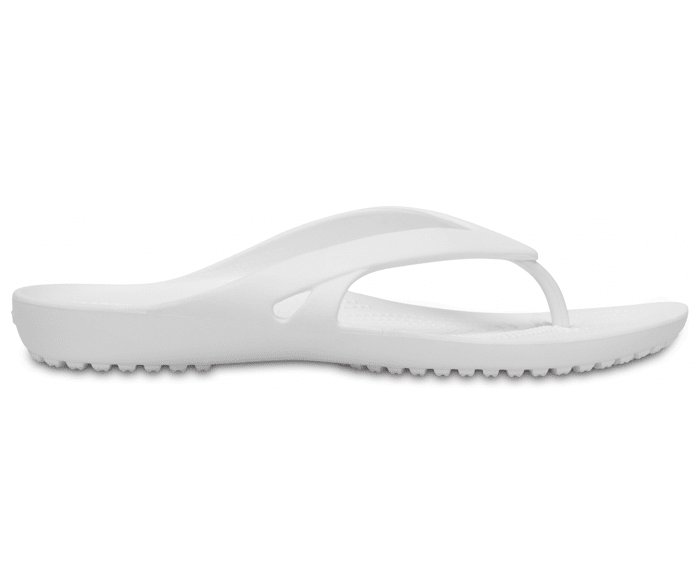 white slip on flip flops