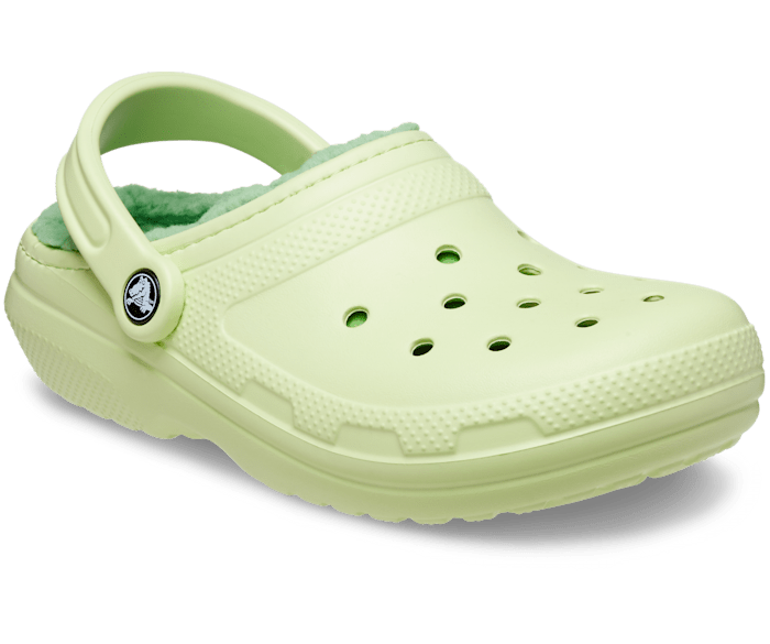 yellow lined crocs womens