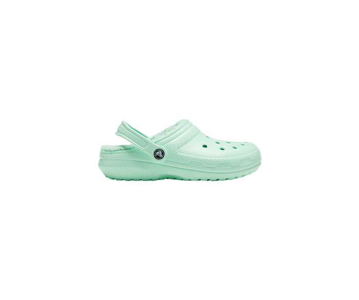 Neo Mint / Neo Mint Classic Lined Clog - Side - Crocs