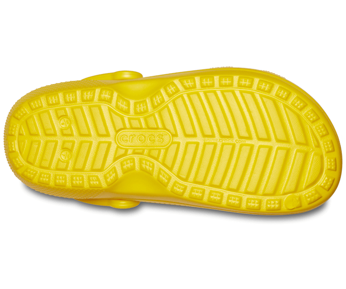 yellow fleece lined crocs