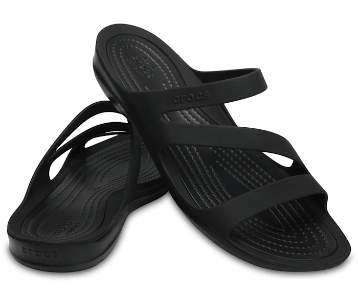 Gray Flat Flip Flops - Five Link Circle