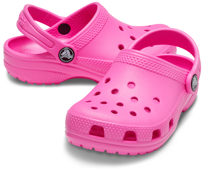 Electric Pink Kids' Classic Clog - Pair - Crocs