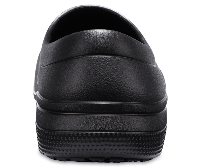 Comfort Grip Black Ladies Slip-On Shoe