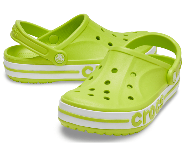 Lime Punch / White Bayaband Clog - Pair - Crocs
