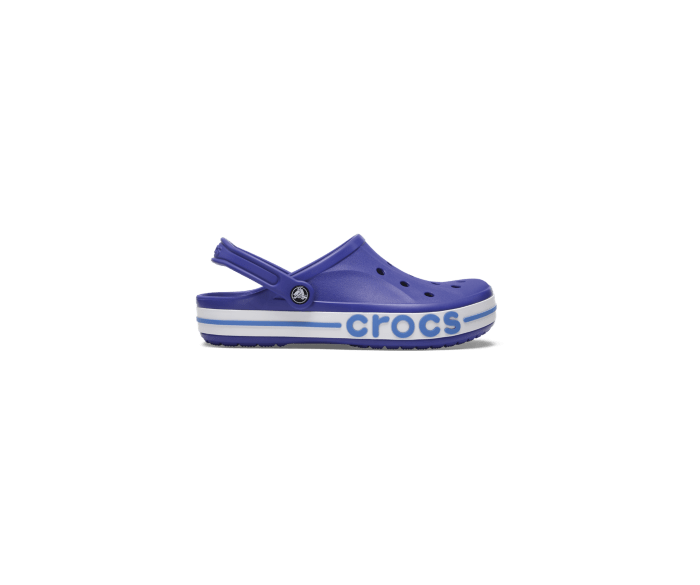Cerulean Blue / Ocean Bayaband Clog - Side - Crocs