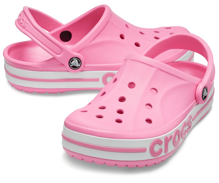 Pink Lemonade / White Bayaband Clog - Pair - Crocs