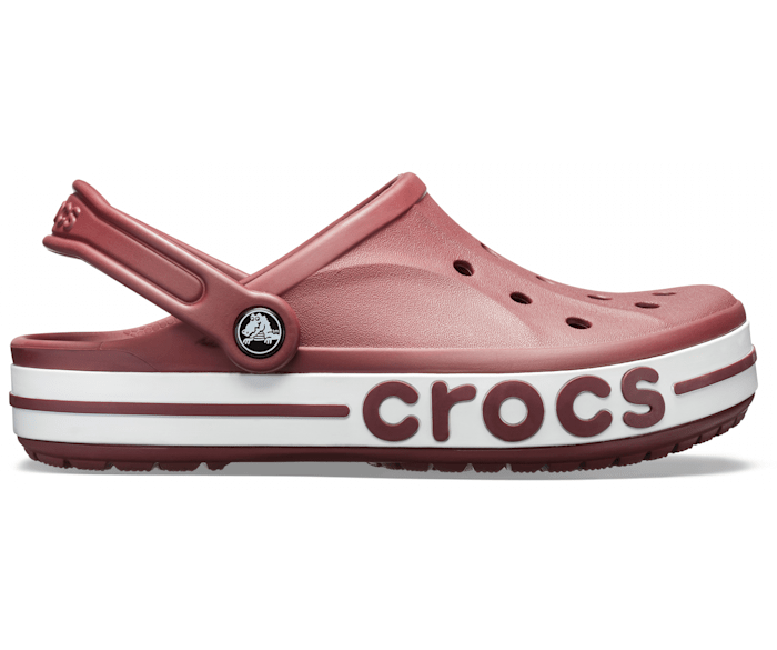 Garnet/Garnet Bayaband Clog - Side - Crocs
