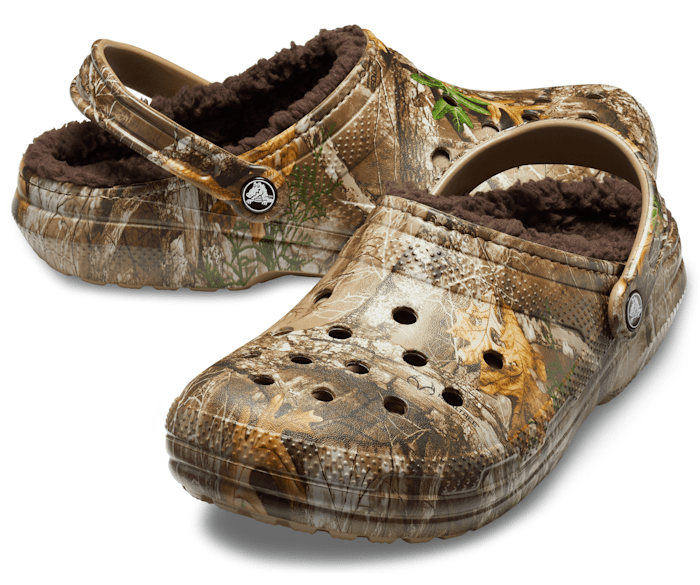 Total 36+ imagen camo crocs with fur