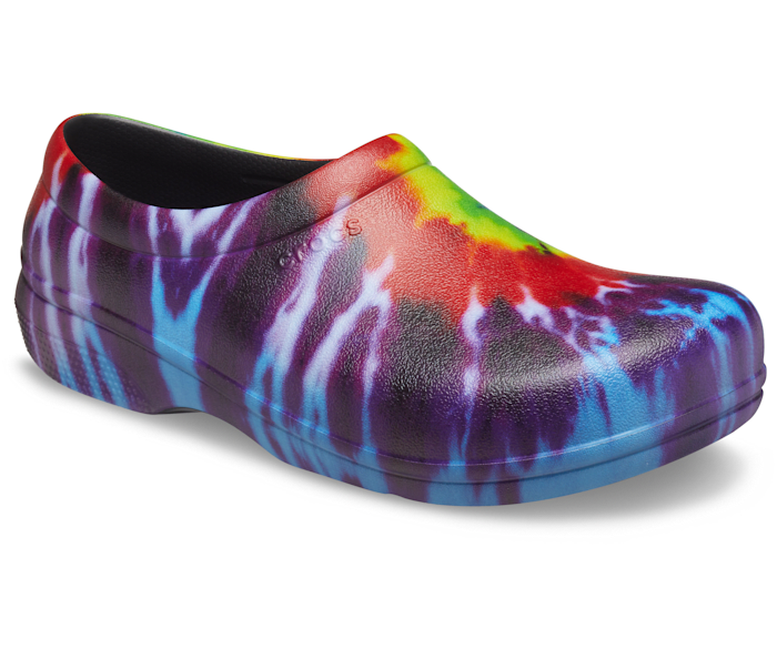 crocs on the clock work