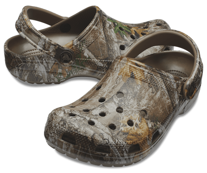 Mens Crocs Classic V2 Clog Realtree