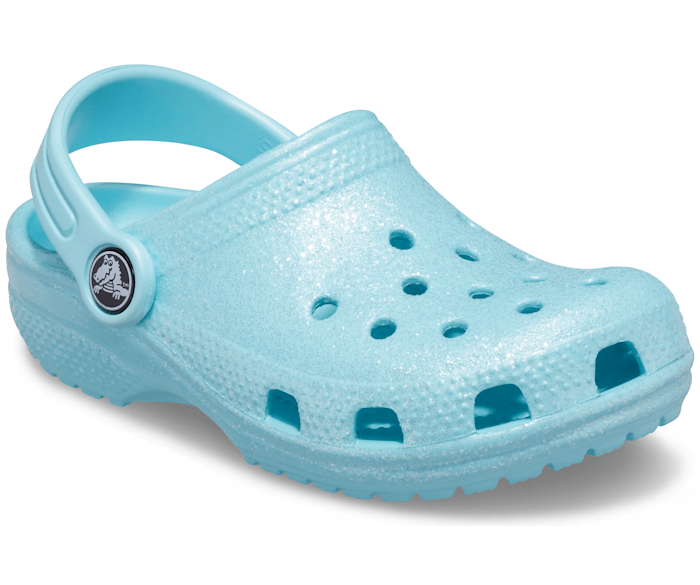 Kids Classic Glitter Clog Crocs