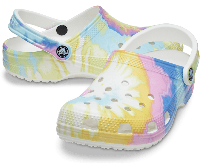 Delegeret halskæde Majroe Classic Tie-Dye Graphic Clog - Crocs