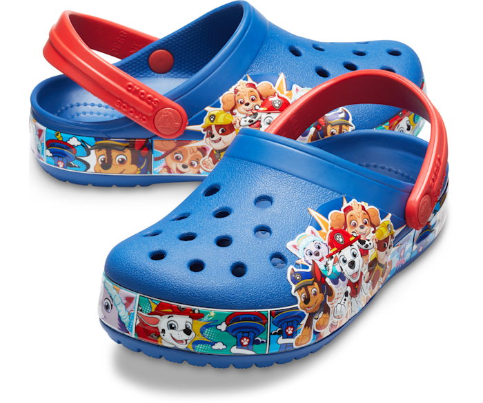 Paw patrol crocs for toddlers clearance