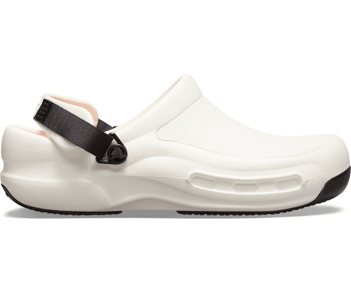 Crocs Mens and Womens Bistro Clog Lightweight Nursing or Chef Shoe Slip Resistant  Comfort Slip On Work Shoe 