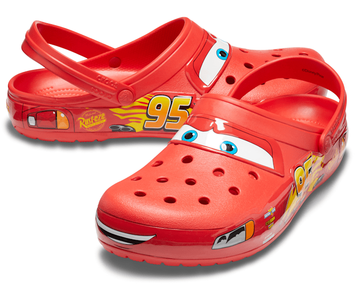 Lightning McQueen Crocs On Feet Review , lightning mcqueen crocs