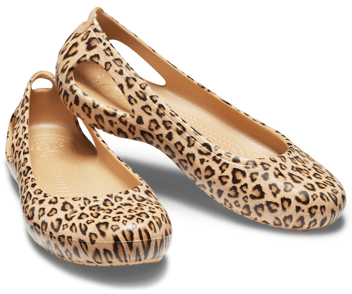 Crocs kadee printed flat clearance