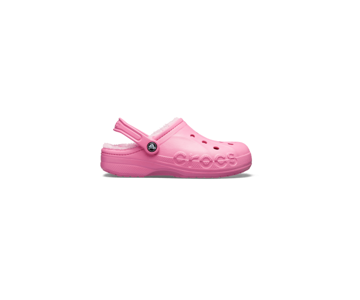 Pink Lemonade / Pink Lemonade Baya Lined Clog - Side - Crocs