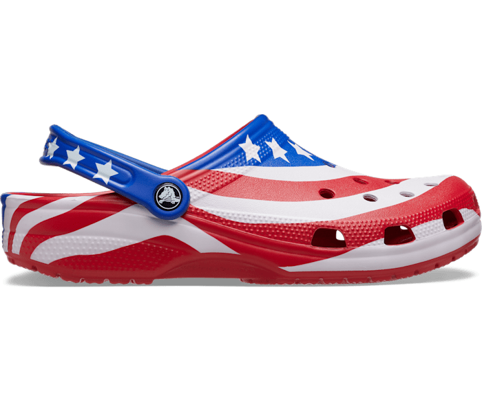 Classic American Flag Clog - Crocs