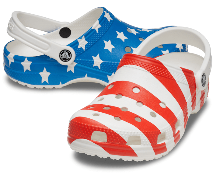 Flag crocs