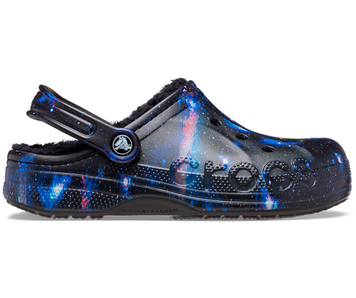 baya printed lined clog leopard